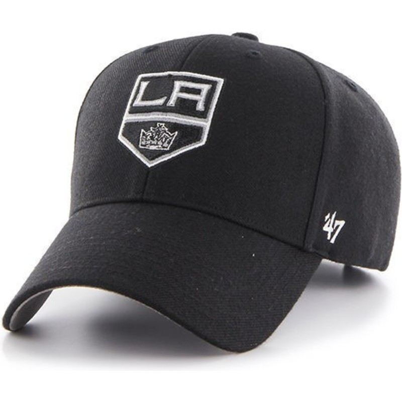 Boné curvo preto da Los Angeles Kings NHL MVP da 47 Brand: Caphunters.pt