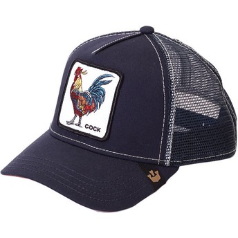 Boné trucker azul marinho galo da Goorin Bros.