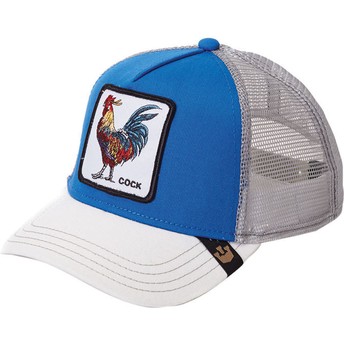 Boné trucker azul galo da Goorin Bros.