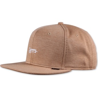 Boné 6 panel castanho Jersey Aloha da Djinns