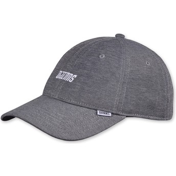 Boné curvo preto ajustável Pigueflash da Djinns