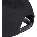 bone-plano-preto-snapback-trefoil-da-adidas