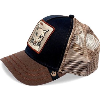 Boné trucker azul marinho suçuarana Cougar da Goorin Bros.