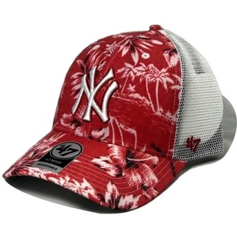 Boné trucker vermelho da New York Yankees MLB MVP South Coast da 47 Brand