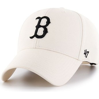 Boné curvo creme snapback da Boston Red Sox MLB MVP da 47 Brand
