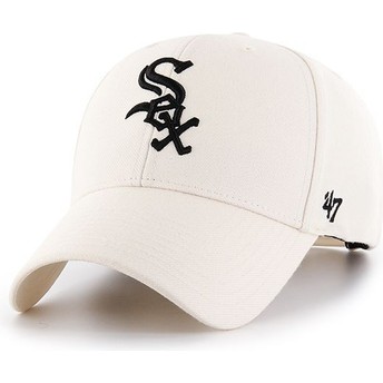 Boné curvo creme snapback da Chicago White Sox MLB MVP da 47 Brand