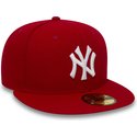 bone-plano-vermelho-justo-59fifty-essential-da-new-york-yankees-mlb-da-new-era