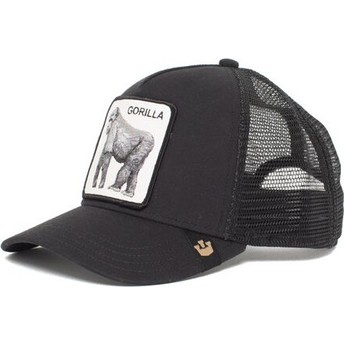 Boné trucker preto gorila King of the Jungle da Goorin Bros.