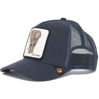 Boné trucker azul marinho elefante Elephant da Goorin Bros.