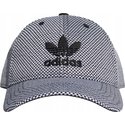 bone-curvo-branco-e-preto-com-logo-preto-trefoil-primeknit-da-adidas