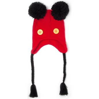 Gorro vermelho e preto sherpa Mickey Mouse Disney da Difuzed