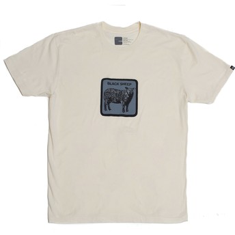 Camiseta da manga curta bege ovelha Black Sheep Herd Me The Farm da Goorin Bros.
