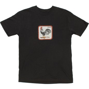 Camiseta da manga curta preto galo Cock Clucker The Farm da Goorin Bros.