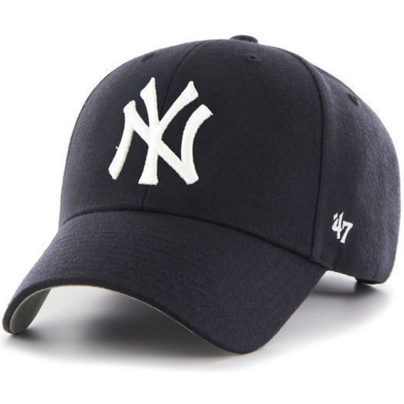 Boné curvo azul marinho dos New York Yankees MLB da 47 Brand: Caphunters.pt