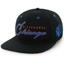 bone-plano-preto-snapback-com-logo-azul-com-logo-com-letras-dos-chicago-blackhawks-nhl-da-47-brand